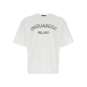 Dsquared² White Cotton Men's T-Shirt